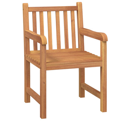 5-Delige Tuinset Massief Teakhout 2x Bank + 2x Fauteuil + Tafel