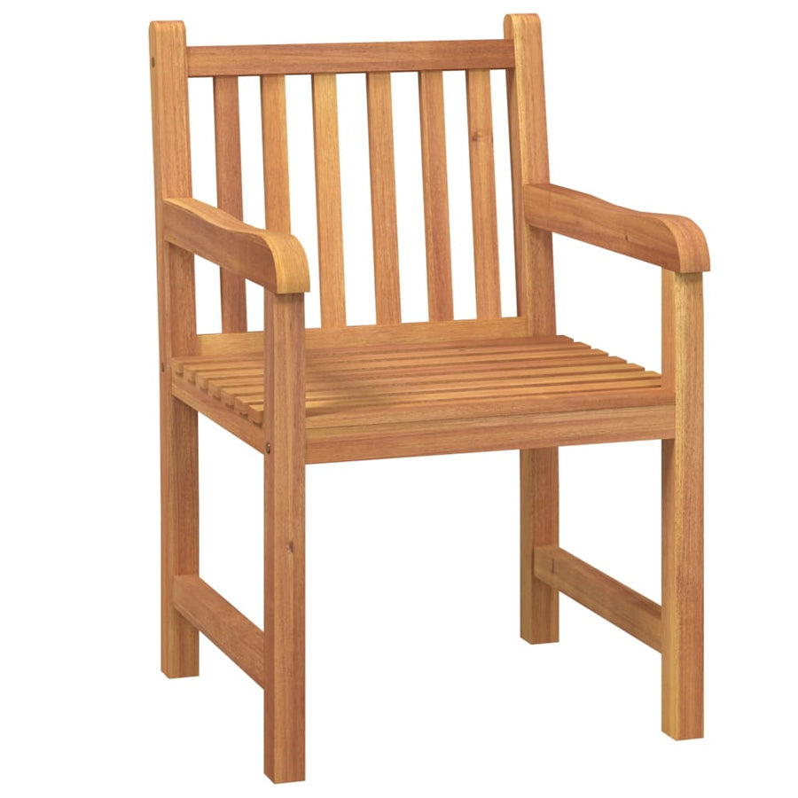 5-Delige Tuinset Massief Teakhout 2x Bank + 2x Fauteuil + Tafel
