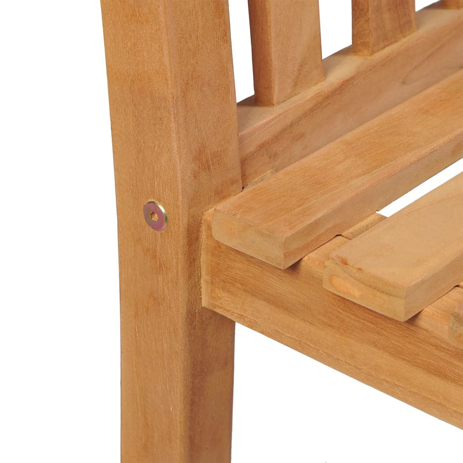 5-Delige Tuinset Massief Teakhout 2x Bank + 2x Fauteuil + Tafel