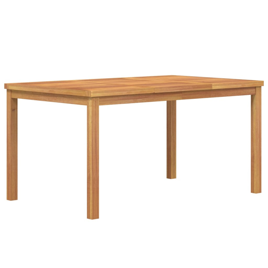 4-Delige Tuinset Massief Teakhout Bank + 2x Fauteuil + Tafel
