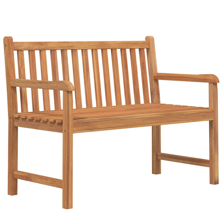 5-Delige Tuinset Massief Teakhout 2x Bank + 2x Fauteuil + Tafel
