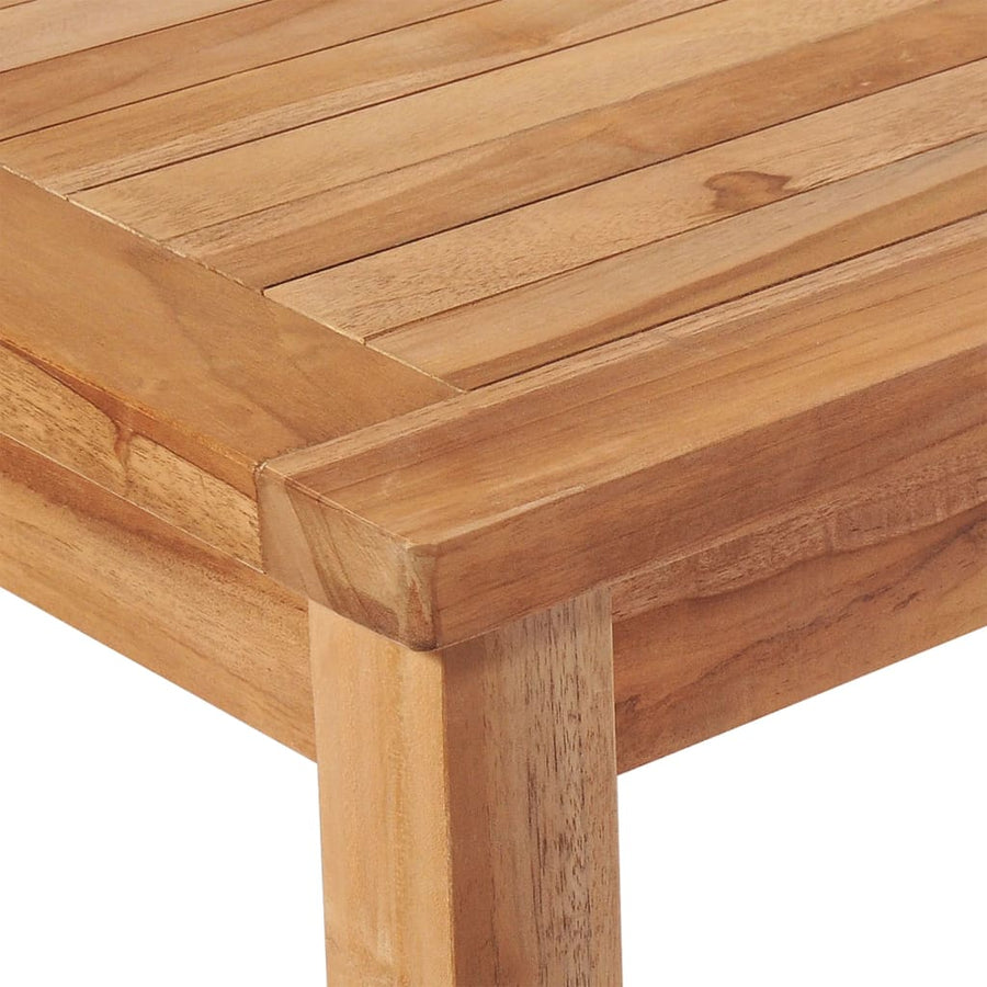 5-Delige Tuinset Massief Teakhout 2x Bank + 2x Fauteuil + Tafel