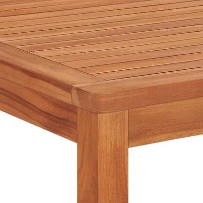 4-Delige Tuinset Massief Teakhout Bank + 2x Fauteuil + Tafel
