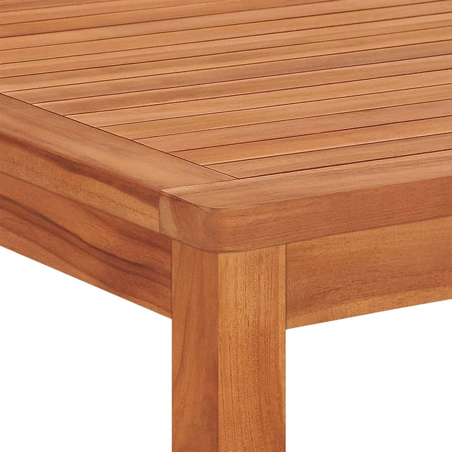 5-Delige Tuinset Massief Teakhout 2x Bank + 2x Fauteuil + Tafel