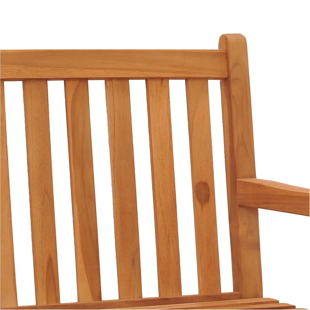 4-Delige Tuinset Massief Teakhout Bank + 2x Fauteuil + Tafel