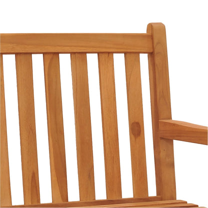 4-Delige Tuinset Massief Teakhout Bank + 2x Fauteuil + Tafel