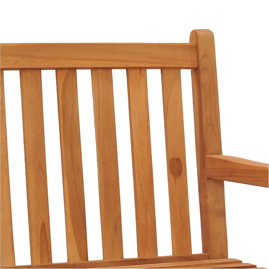 4-Delige Tuinset Massief Teakhout Bank + 2x Fauteuil + Tafel