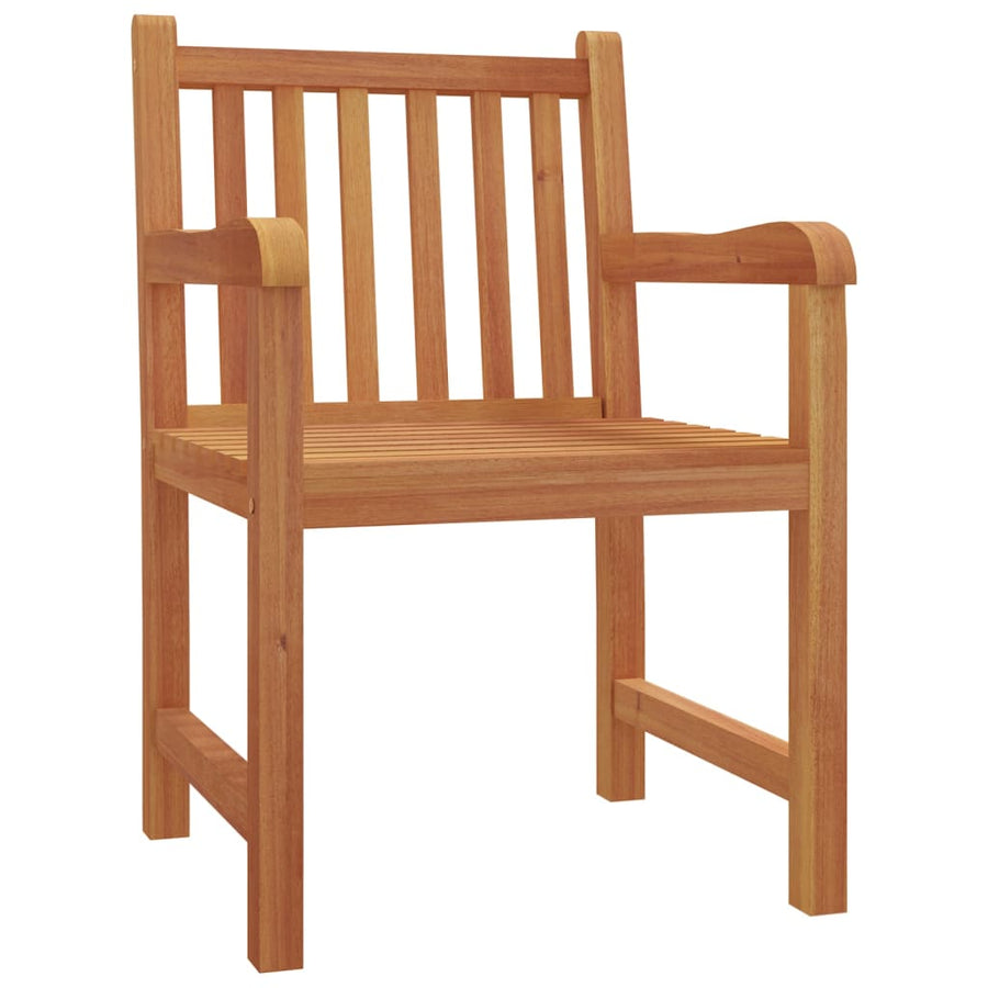 4-Delige Tuinset Massief Teakhout Bank + 2x Fauteuil + Tafel