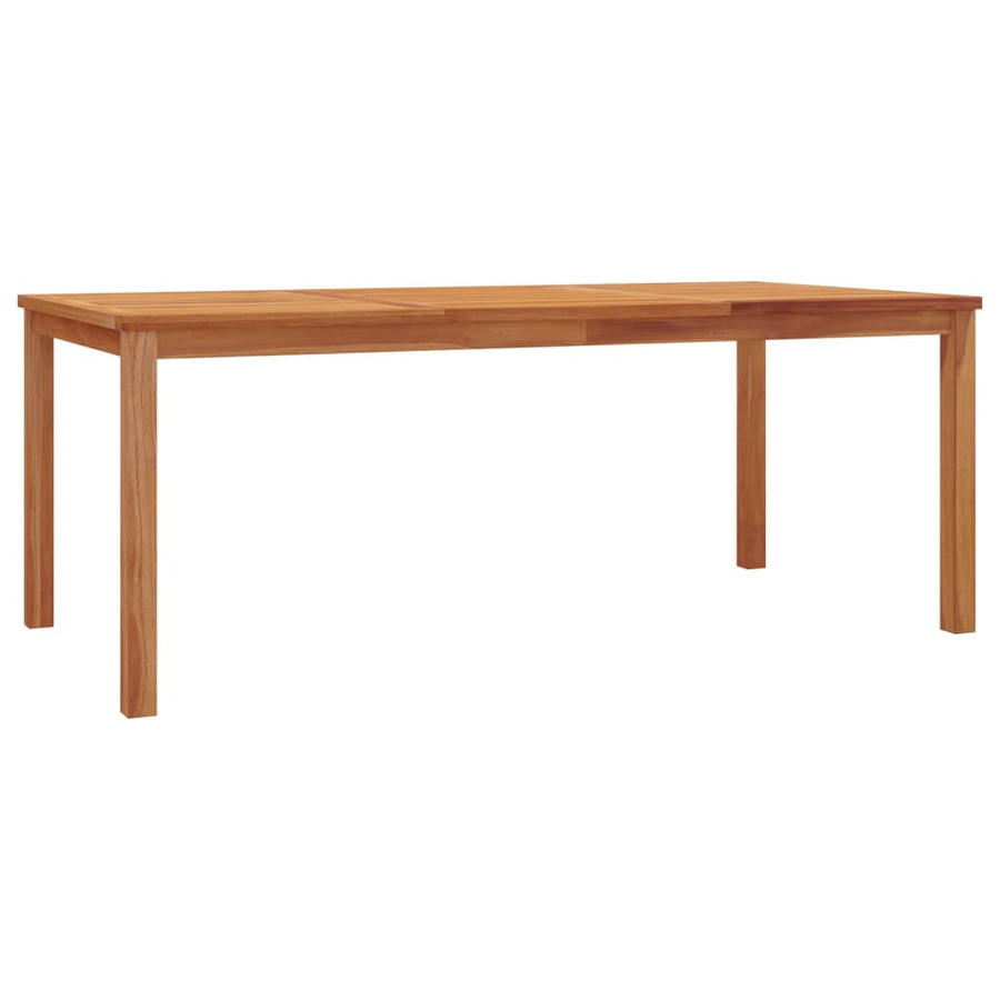 4-Delige Tuinset Massief Teakhout Bank + 2x Fauteuil + Tafel