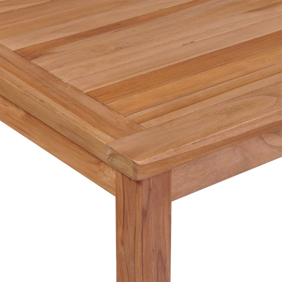 4-Delige Tuinset Massief Teakhout Bank + 2x Fauteuil + Tafel