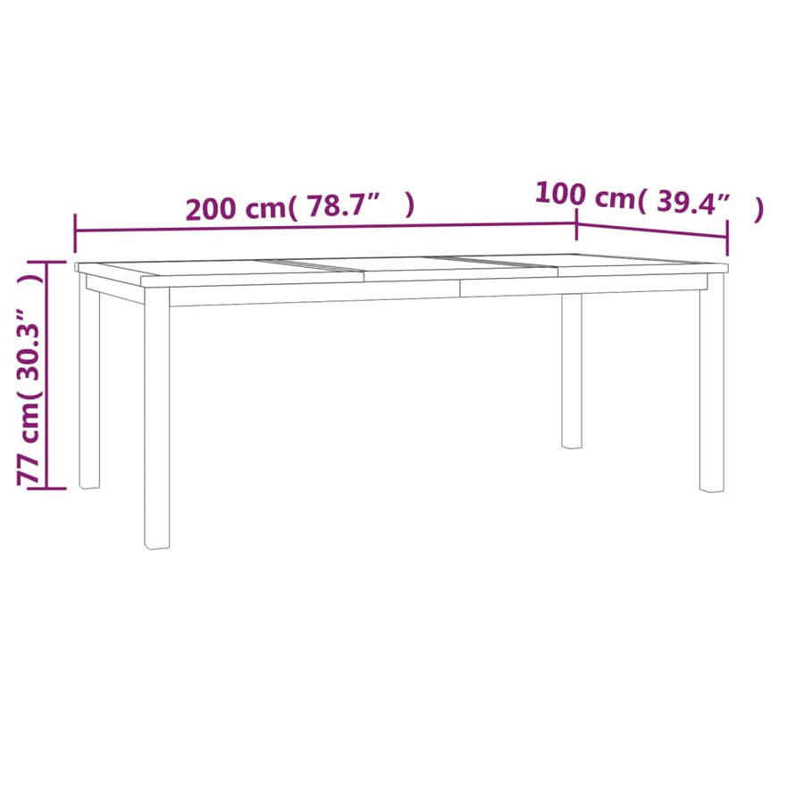 5-Delige Tuinset Massief Teakhout 2x Bank + 2x Fauteuil + Tafel
