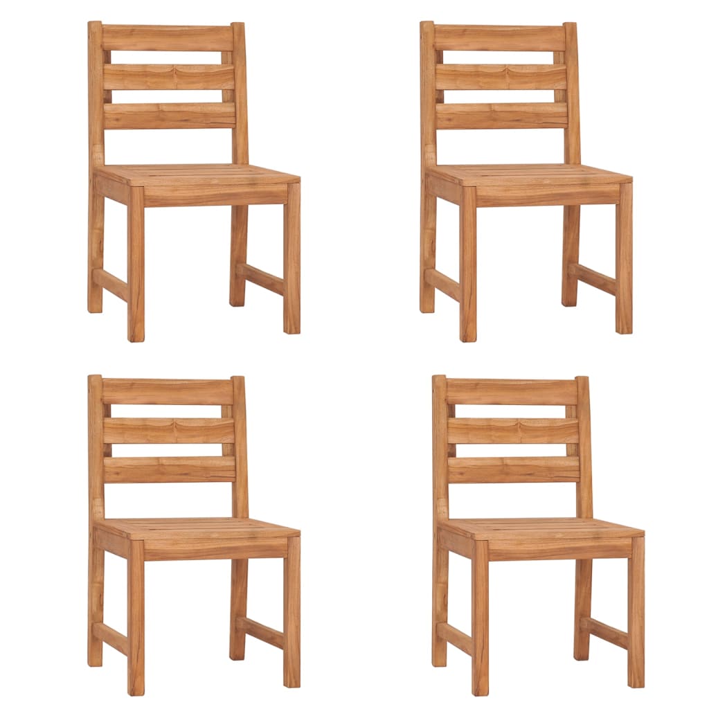 -Delige Tuinset Massief Teakhout 5 160 cm tafellengte