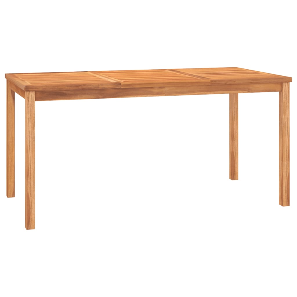 -Delige Tuinset Massief Teakhout 7 160 cm tafellengte
