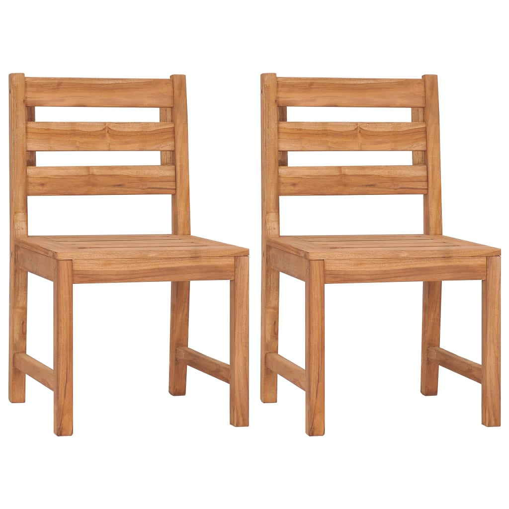 5-Delige Tuinset Massief Teakhout 150 cm tafellengte 2x Bank + 2x stoel + Tafel