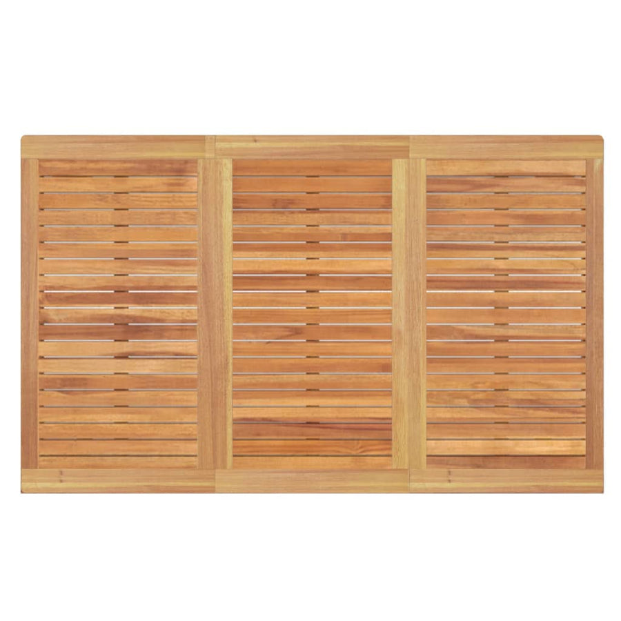 5-Delige Tuinset Massief Teakhout 150 cm tafellengte 2x Bank + 2x stoel + Tafel