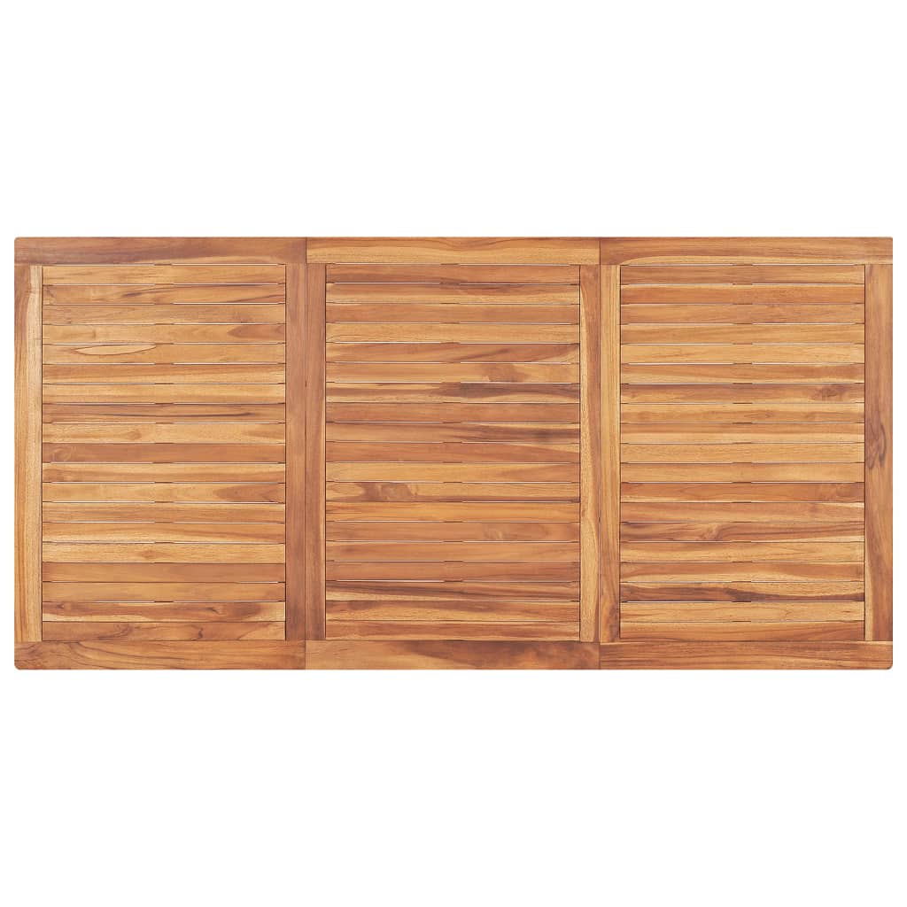 3-Delige Tuinset Massief Teakhout 180 cm tafellengte 2x Bank + Tafel