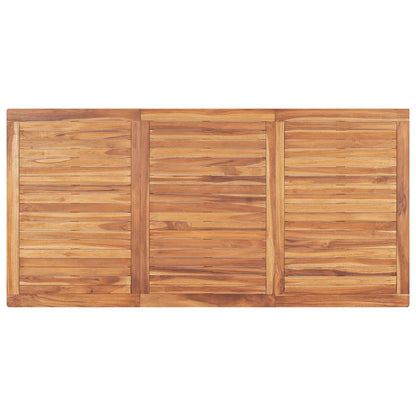 3-Delige Tuinset Massief Teakhout 180 cm tafellengte 2x Bank + Tafel