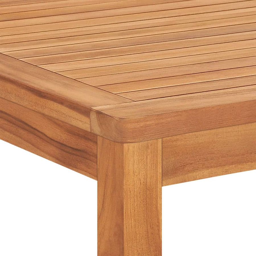 3-Delige Tuinset Massief Teakhout 180 cm tafellengte 2x Bank + Tafel