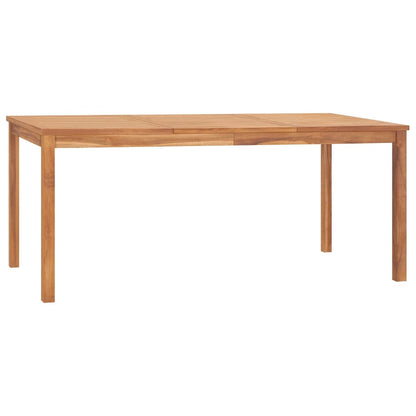 4-Delige Tuinset Massief Teakhout 180 cm tafellengte Bank + 2x stoel + Tafel
