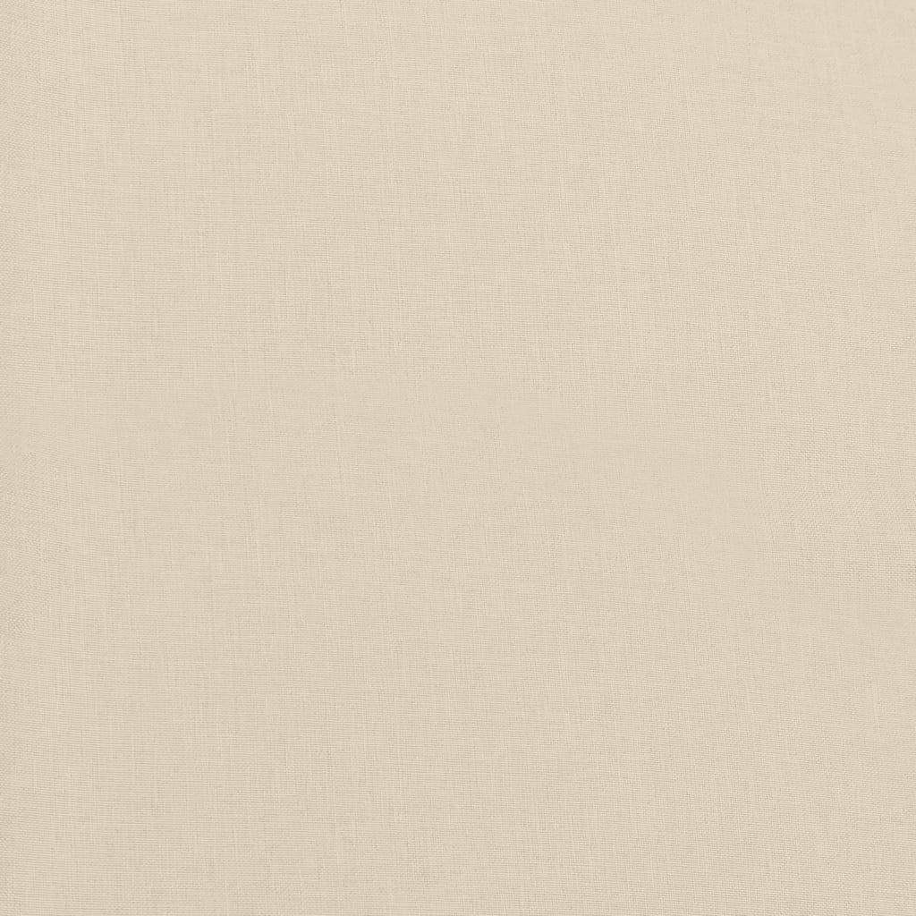 -Delige Loungeset Met Kussens Poly Rattan Beige