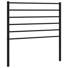 Hoofdbord Metaal Zwart 80 Cm