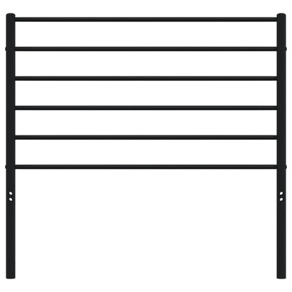 Hoofdbord Metaal Zwart 90 Cm