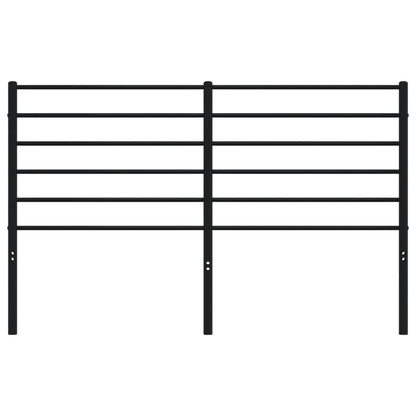 Hoofdbord Metaal Zwart 160 Cm