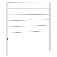 Hoofdbord Metaal Wit 80 Cm