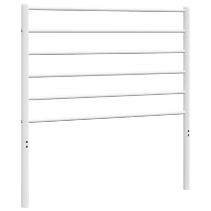 Hoofdbord Metaal Wit 100 Cm