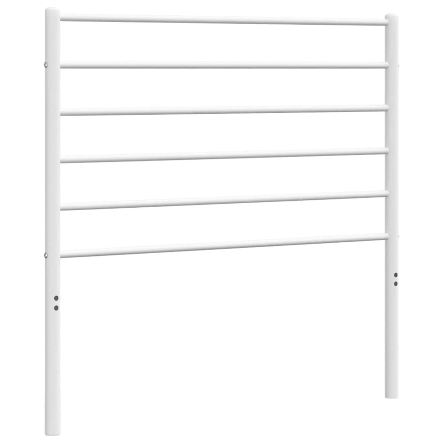Hoofdbord Metaal Wit 100 Cm