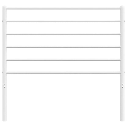 Hoofdbord Metaal Wit 100 Cm