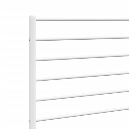 Hoofdbord Metaal Wit 100 Cm