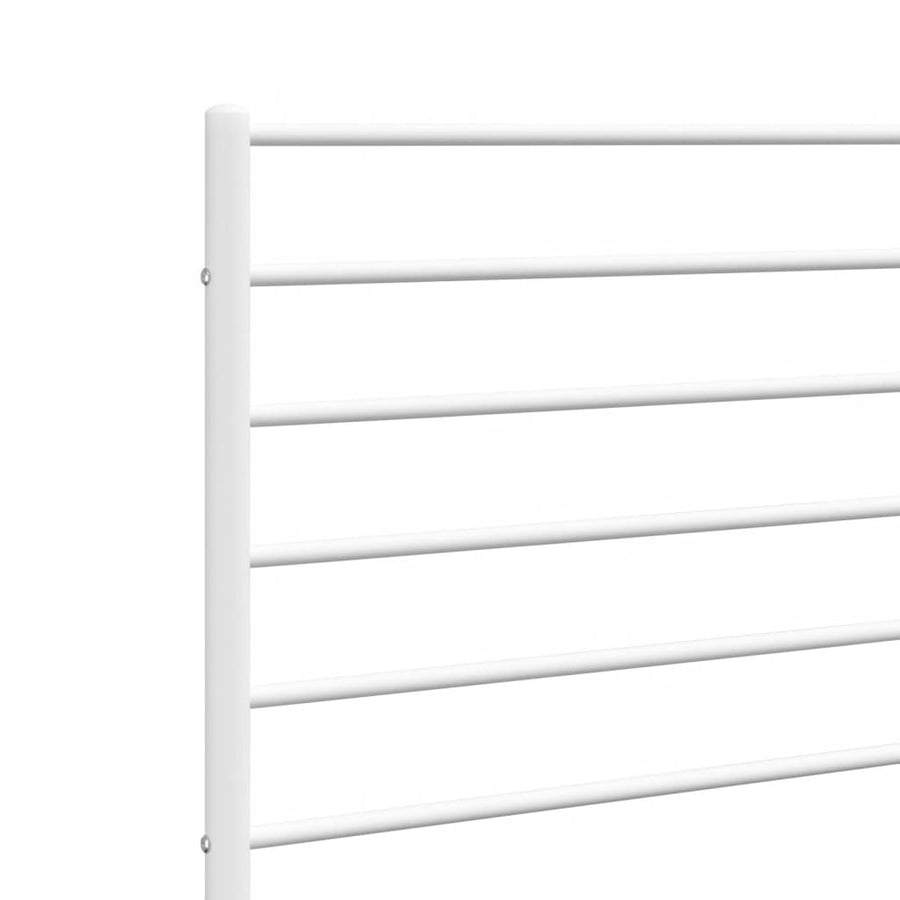 Hoofdbord Metaal Wit 100 Cm