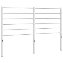Hoofdbord Metaal Wit 135 Cm