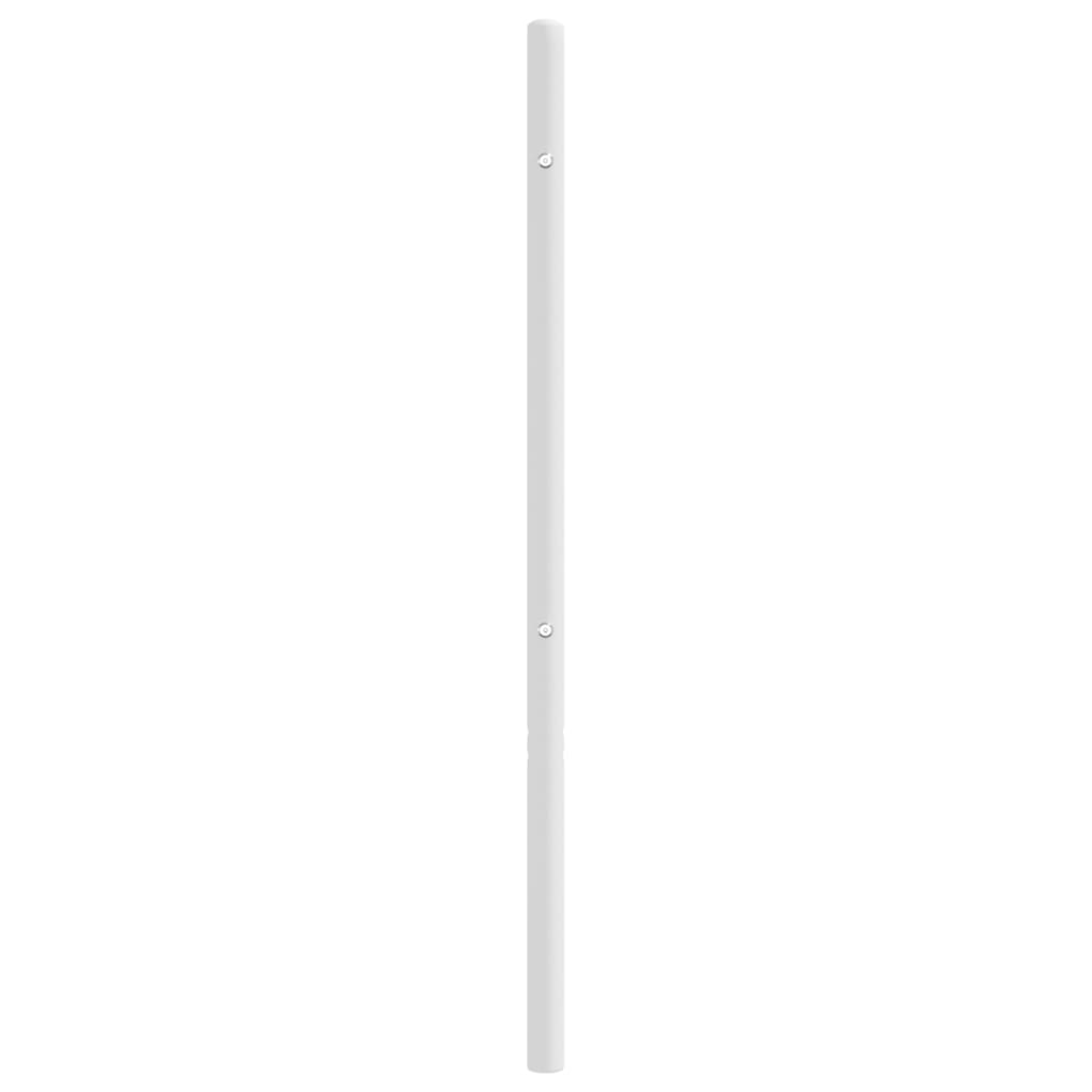 Hoofdbord Metaal Wit 160 Cm