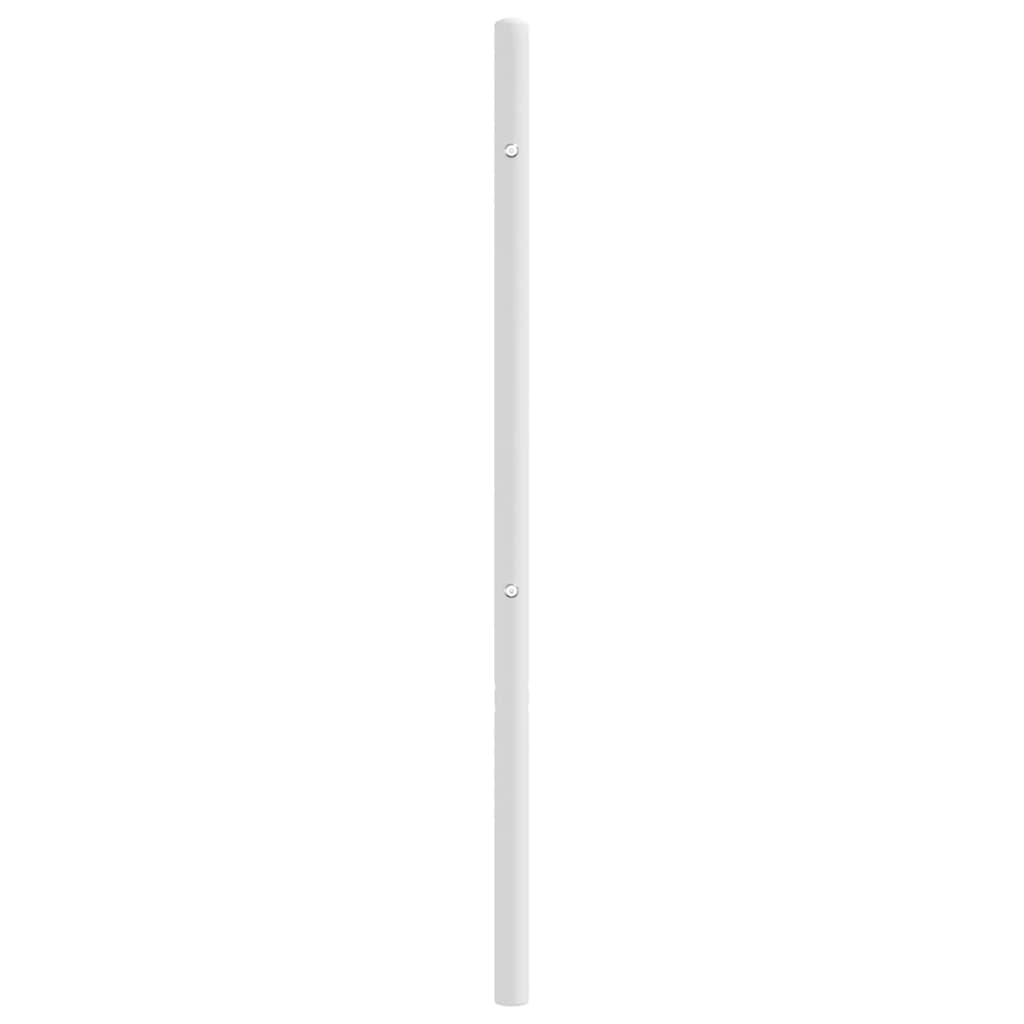 Hoofdbord Metaal Wit 180 Cm