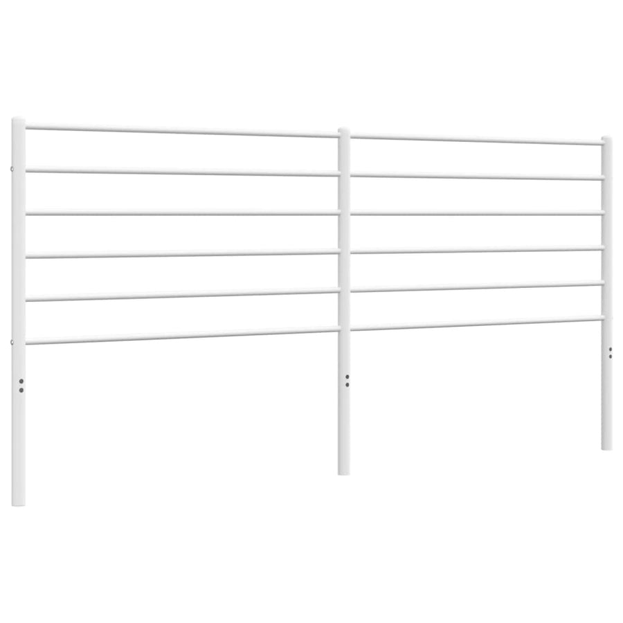 Hoofdbord Metaal Wit 193 Cm