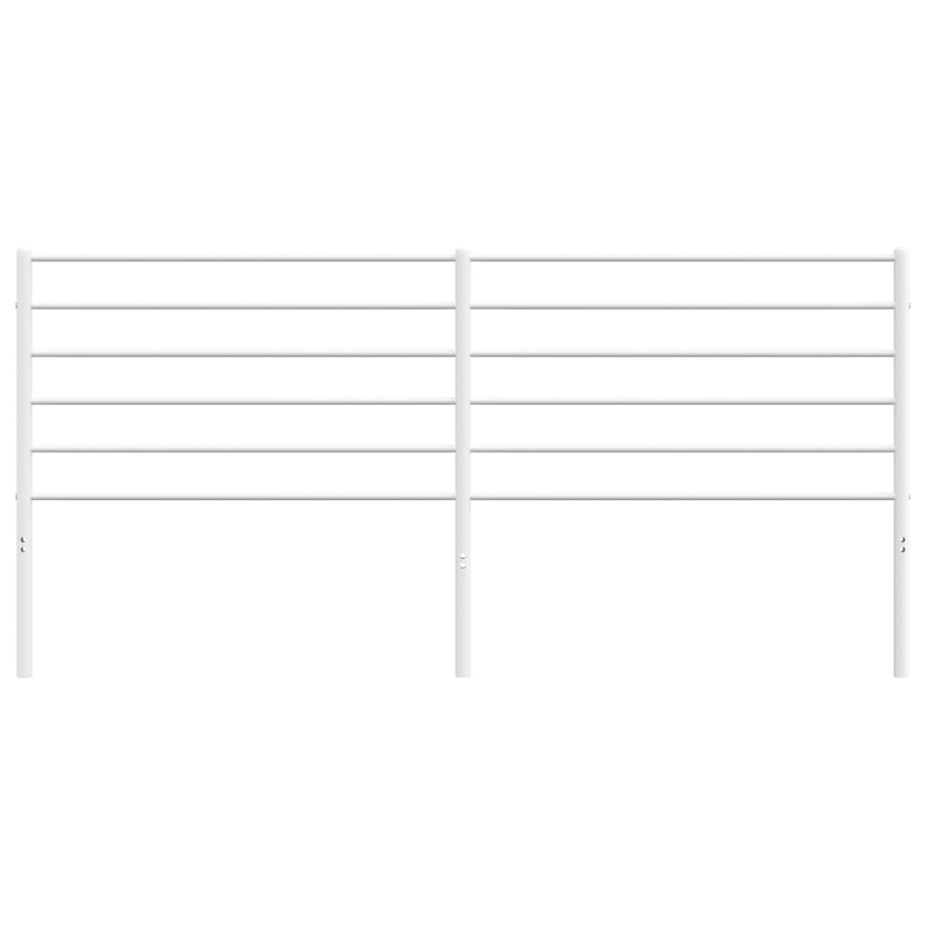 Hoofdbord Metaal Wit 193 Cm