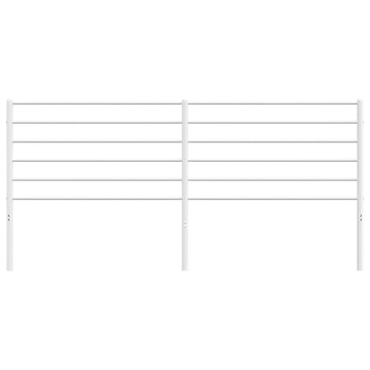 Hoofdbord Metaal Wit 193 Cm