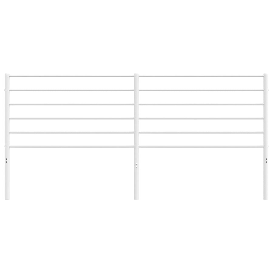 Hoofdbord Metaal Wit 193 Cm