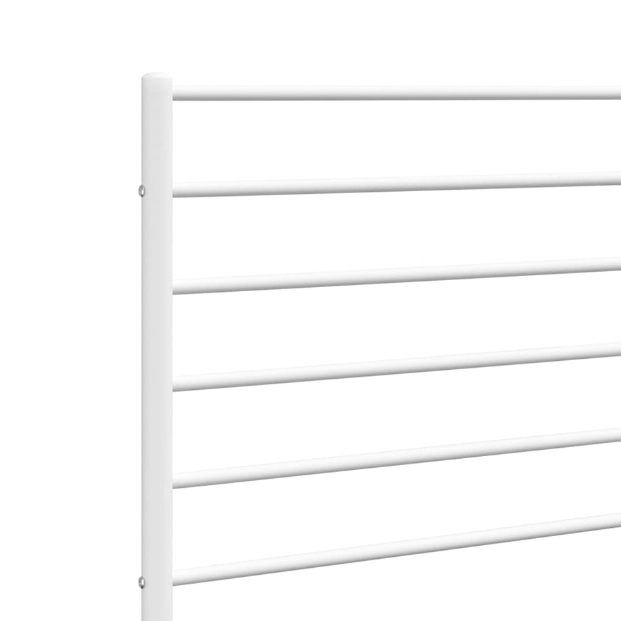 Hoofdbord Metaal Wit 193 Cm