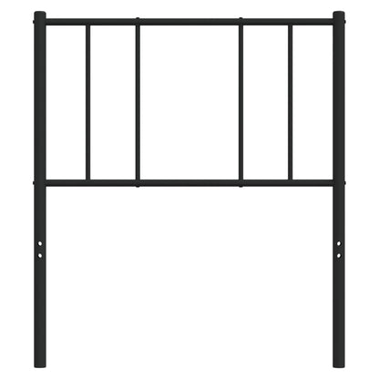 Hoofdbord 90 Cm Metaal Zwart