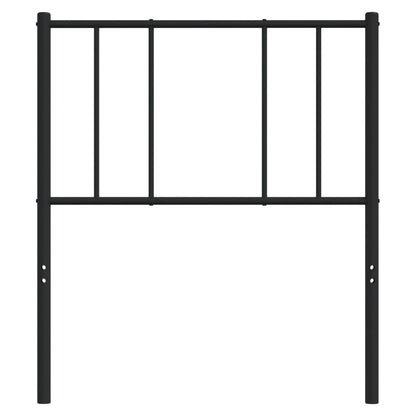 Hoofdbord Metaal Zwart 100 Cm