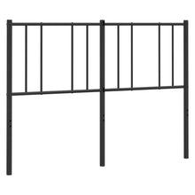 Hoofdbord 135 Cm Metaal Zwart