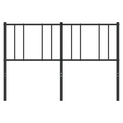 Hoofdbord Metaal Zwart 140 Cm