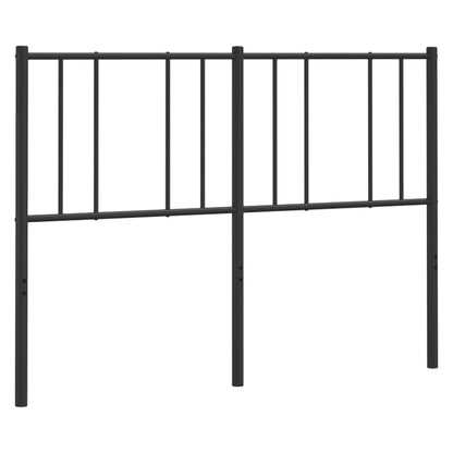 Hoofdbord 150 Cm Metaal Zwart