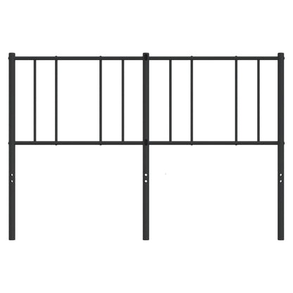 Hoofdbord 150 Cm Metaal Zwart