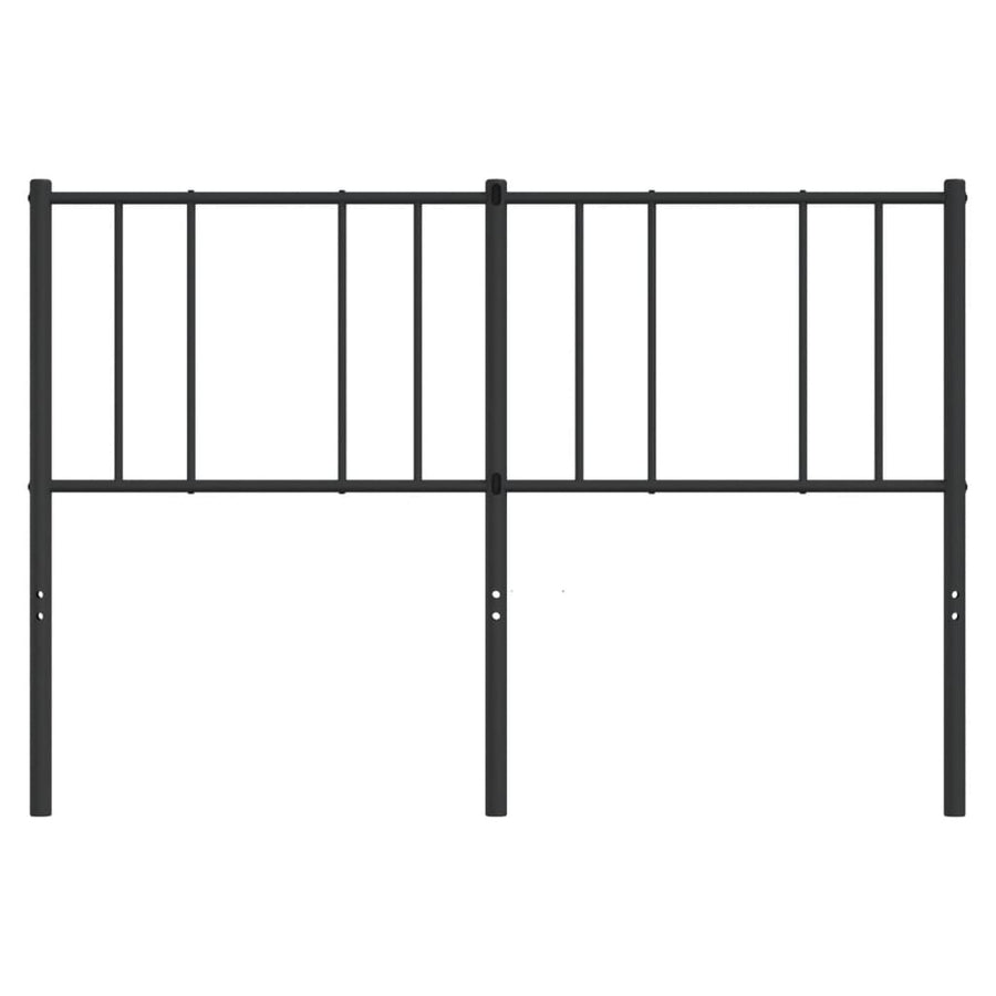 Hoofdbord 150 Cm Metaal Zwart