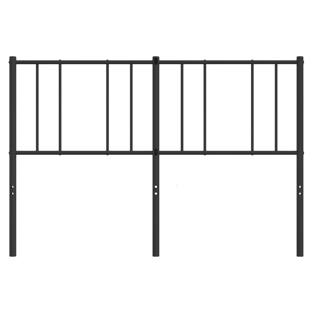 Hoofdbord Metaal Zwart 160 Cm