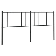 Hoofdbord Metaal Zwart 200 Cm